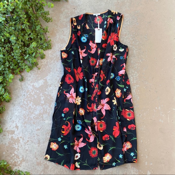 Pleione Tops - Pleione Nordstrom Floral Sleeveless Kimono Top